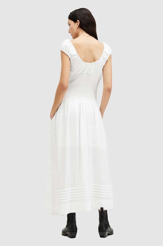 Îmbrăcăminte AllSaints rochie ELIZA MAXI DRESS W204DA alb