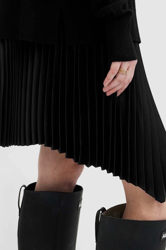 Odzież AllSaints sukienka i sweter FLORA DRESS WD597Z czarny