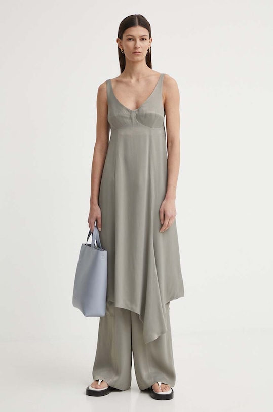 AERON rochie ARRAY RSDR498475 gri SS24