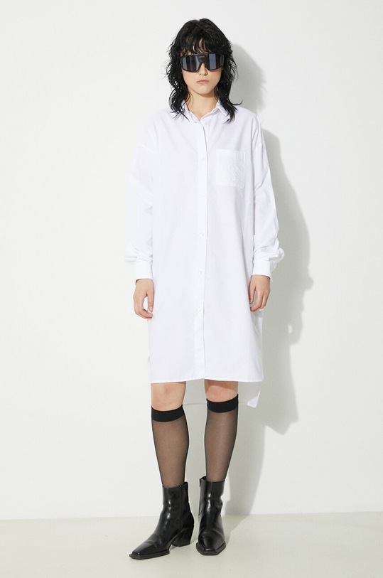Clothing Fiorucci cotton dress Angel Embroidered W01FPDSH063CO01WH01 white