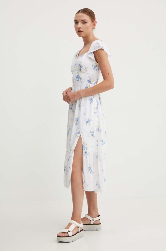 Šaty Hollister Co. KI359.4097.109 biela SS24