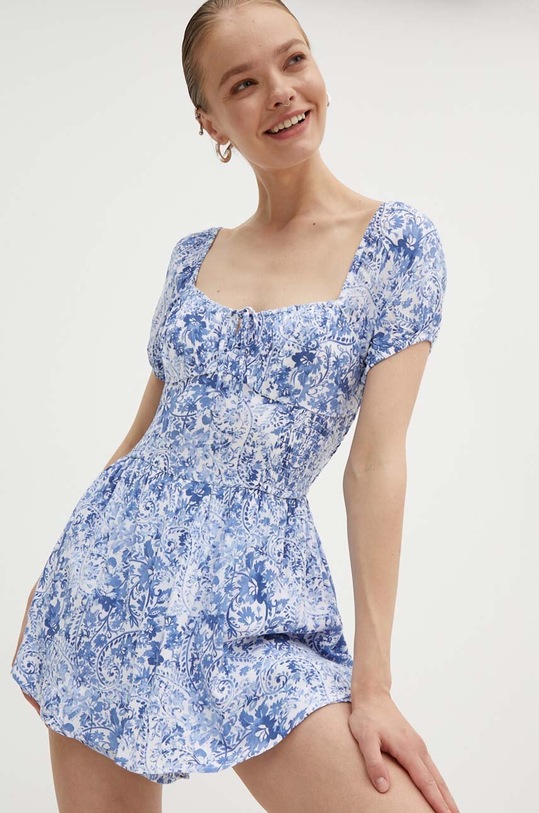 Hollister Co. kombinezon casual niebieski KI359.4171.108