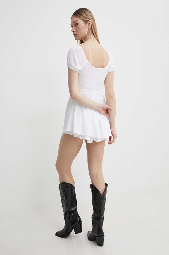 Îmbrăcăminte Hollister Co. salopeta KI359.4172.100 alb