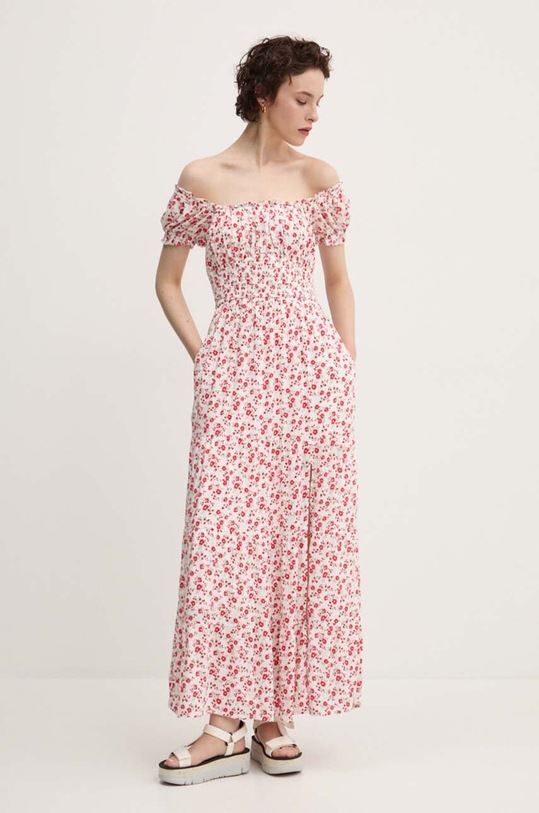Hollister Co. rochie KI359.4184.108 alb SS24