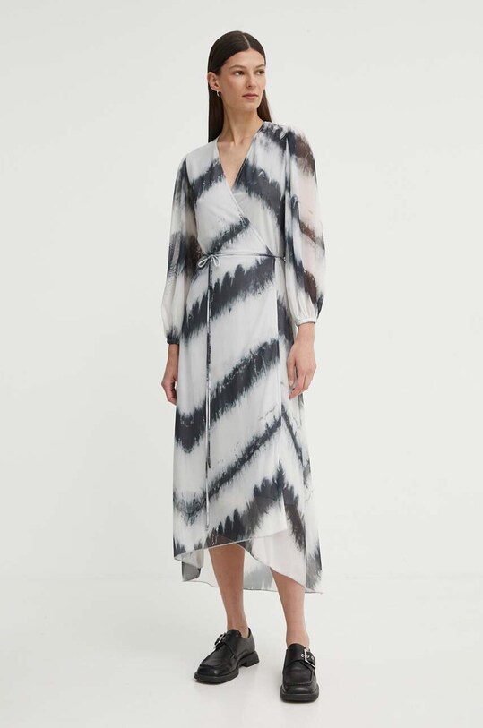 Bruuns Bazaar rochie PhloxBBNoriel dress BBW3752 gri SS24