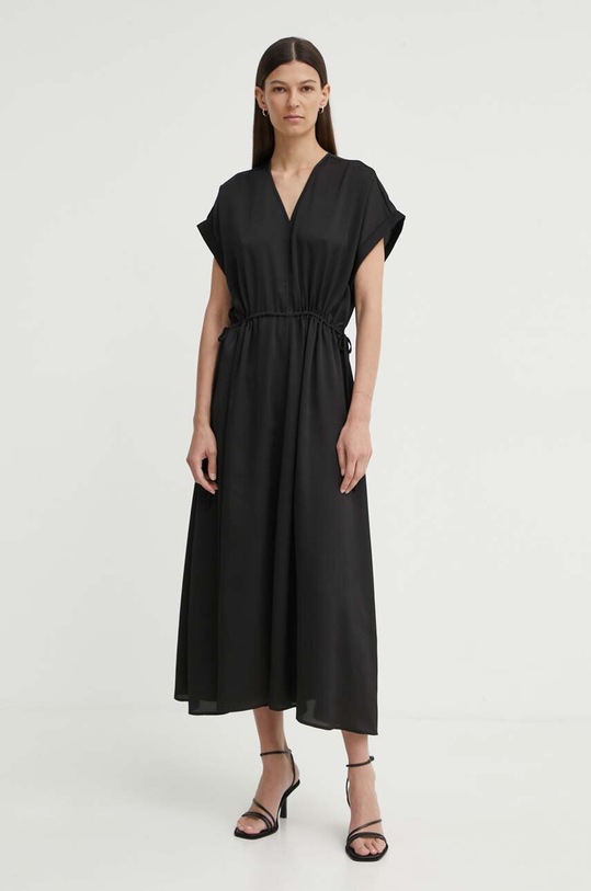 Bruuns Bazaar vestito AcaciaBBGalina dress BBW3908 nero SS24