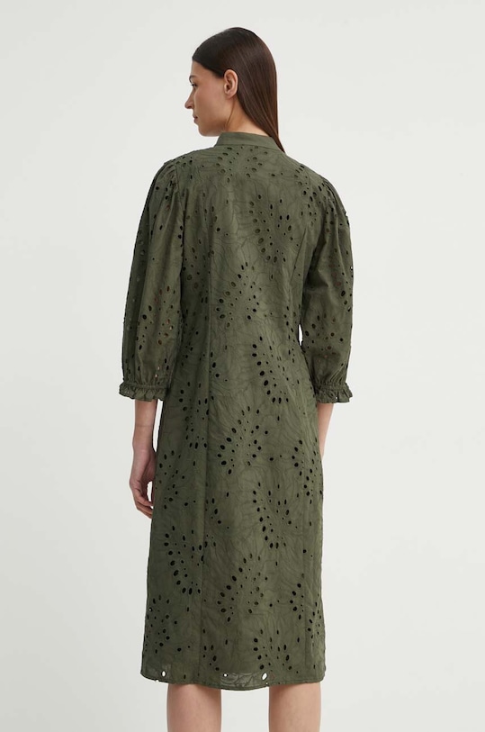 Одяг Бавовняна сукня Bruuns Bazaar ArgyreiaBBMoniika dress BBW3916 зелений