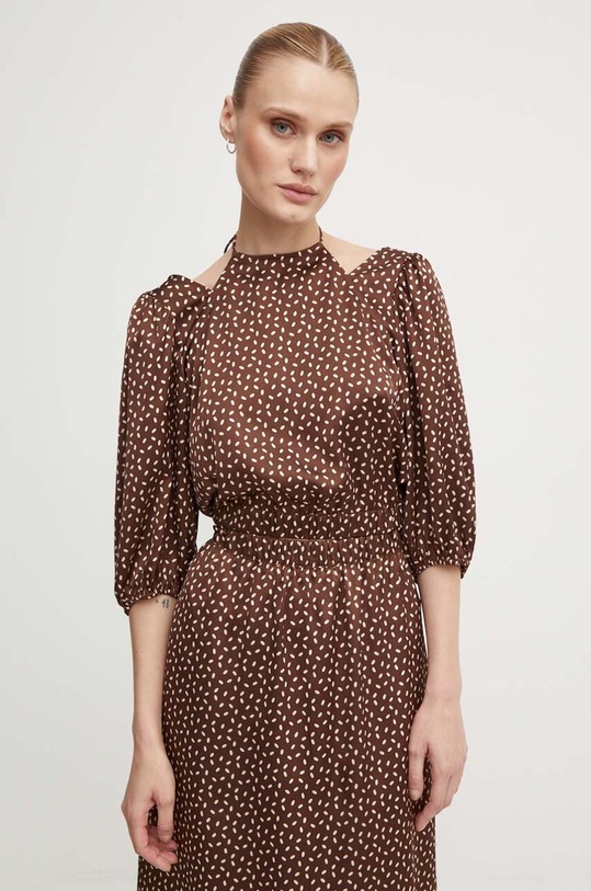 Φόρεμα Bruuns Bazaar AcaciaBBAdria dress καφέ BBW3942