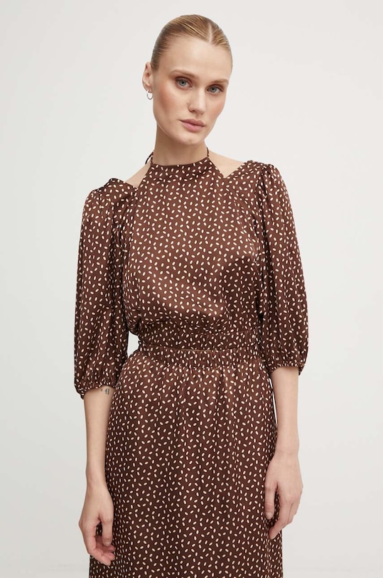 Φόρεμα Bruuns Bazaar AcaciaBBAdria dress καφέ BBW3942