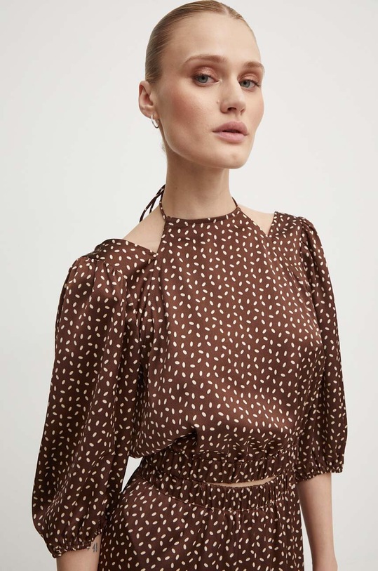 Φόρεμα Bruuns Bazaar AcaciaBBAdria dress BBW3942 καφέ