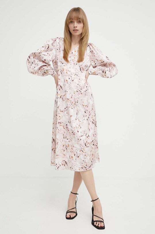 Haljina Bruuns Bazaar PellitoryBBLenea dress BBW3984 roza SS24
