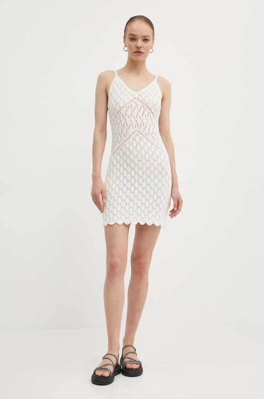 Šaty Superdry W8011606A.8ML béžová SS24