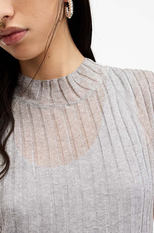 Odzież AllSaints sukienka PATRICE DRESS W216DA szary