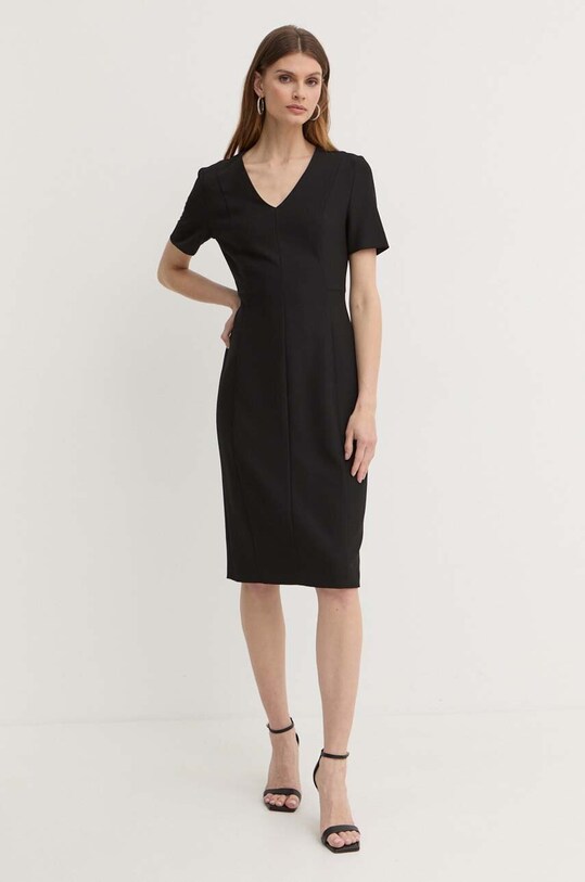 BOSS rochie mini negru 50493529