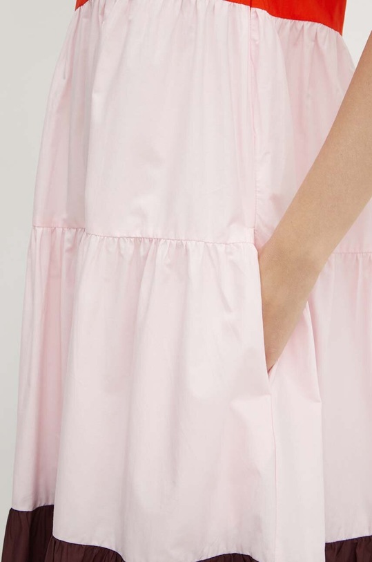 Bavlněné šaty United Colors of Benetton 464KDV0A6 vícebarevná