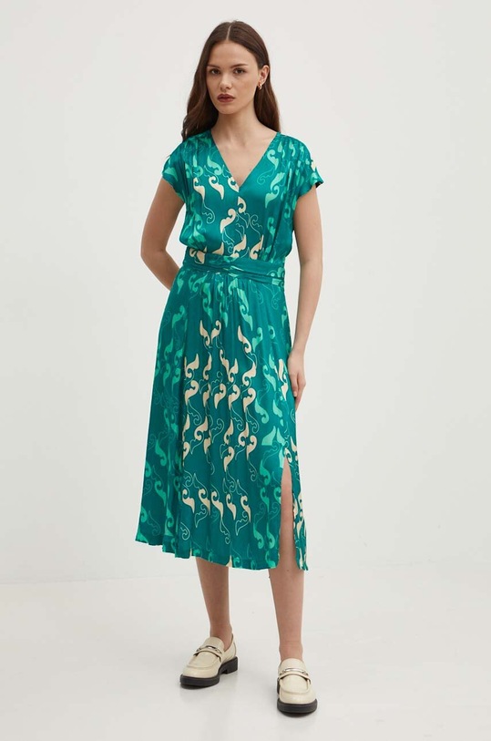 La Petite Française rochie REFLET PFREFLET turcoaz SS24