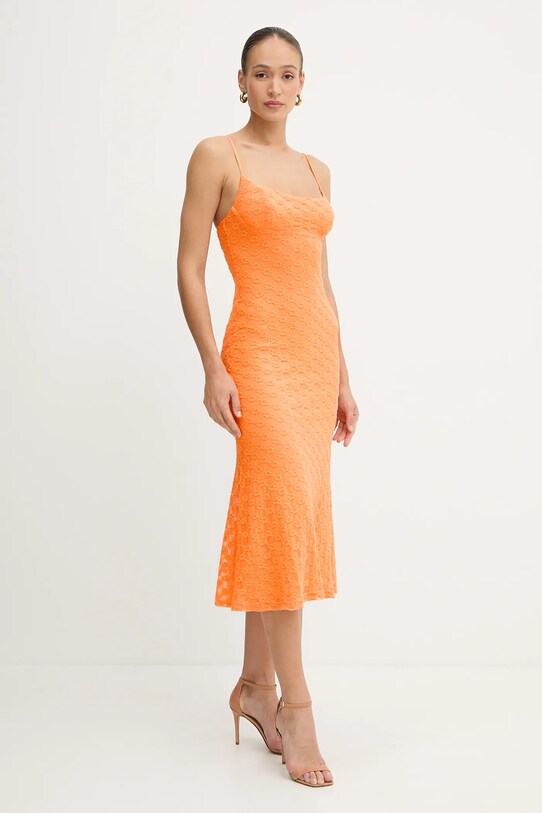 Îmbrăcăminte Bardot rochie ADONI 57998DB1 portocaliu