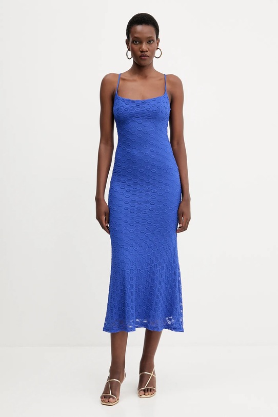 Bardot vestito ADONI maxi blu 57998DB1