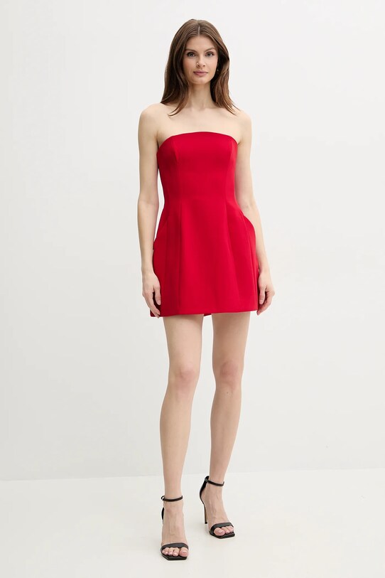 Bardot rochie KAROLINE 59333DB rosu SS25