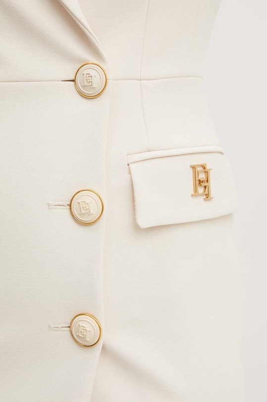 Elisabetta Franchi sukienka ABT1041E2.NORBLIN beżowy