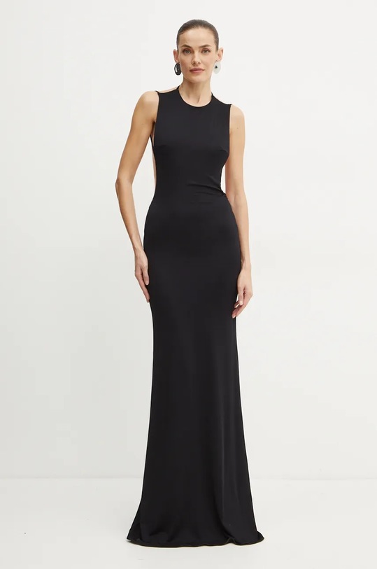 Φόρεμα Elisabetta Franchi AB58642E2.NORBLIN μαύρο SS24