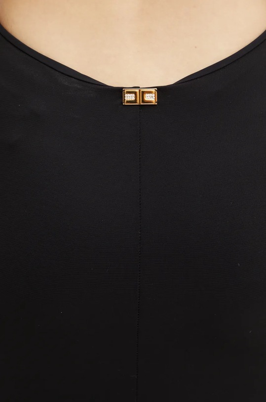 Рокля Elisabetta Franchi AB58642E2.NORBLIN черен