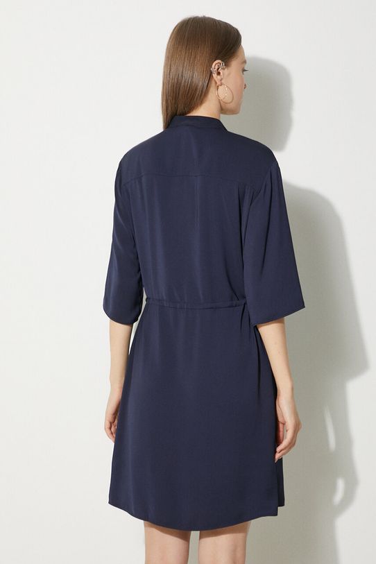 Oblečení Šaty Maison Kitsuné Double Pocket MW01607WF0022 námořnická modř
