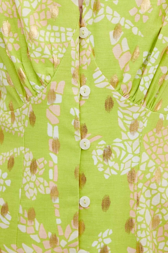 Haljina s dodatkom lana Never Fully Dressed Lindos NFDDR1310