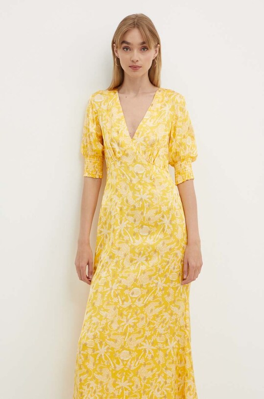 Рокля Never Fully Dressed May NFDDR1503 жълт