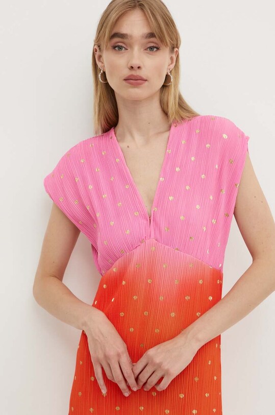 Never Fully Dressed rochie Elodie NFDDR1424 roz SS24
