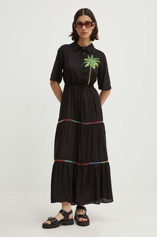 Never Fully Dressed sukienka Immy NFDDR671 czarny SS24