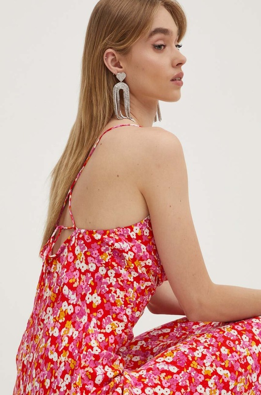 Haljina Rotate JACQUARD MIDI STRAP DRESS 1129022989 šarena