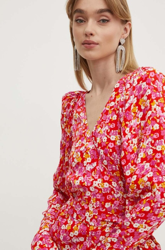 Сукня Rotate JACQUARD MINI WRAP DRESS барвистий 1129032989