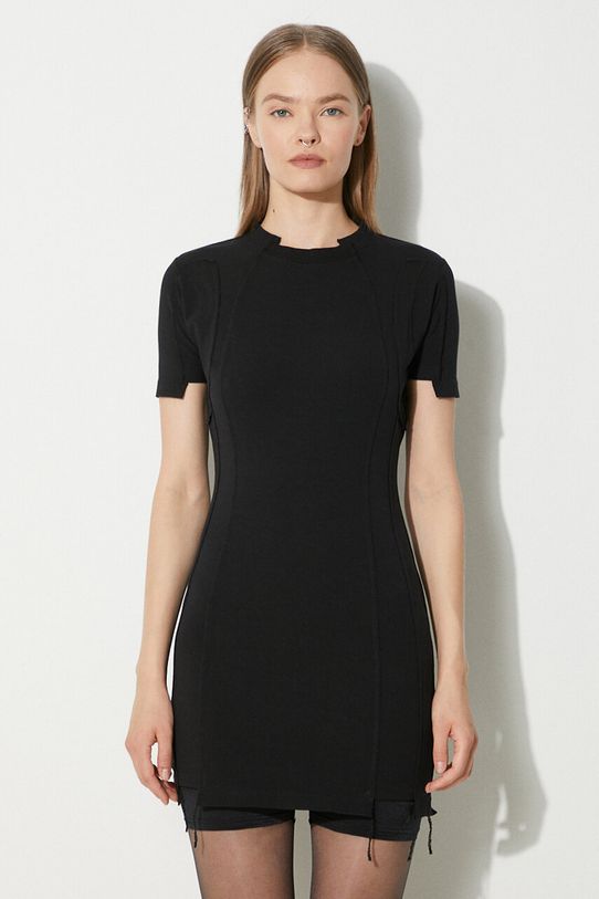 Сукня VETEMENTS Blackout Cut-Up Mini Dress