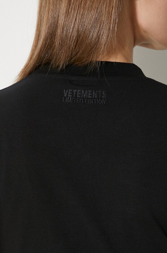 VETEMENTS rochie Blackout Cut-Up Mini Dress WE64DR280B