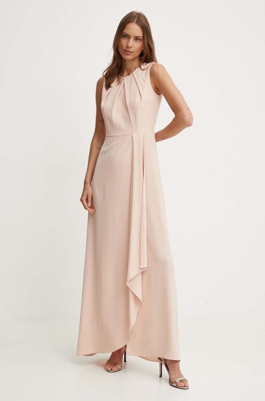 Sandro Ferrone rochie maxi roz SFS21XBDTOKIO
