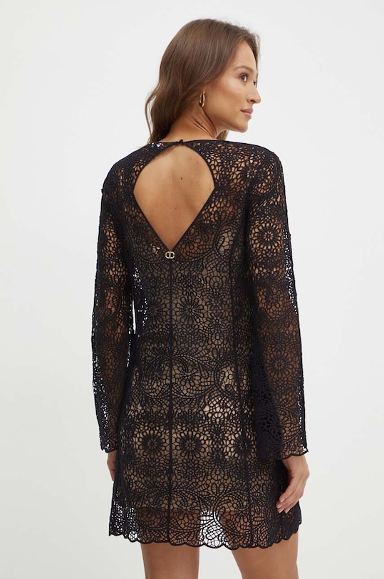 Îmbrăcăminte Twinset rochie din amestec de lana 241TT3010 negru