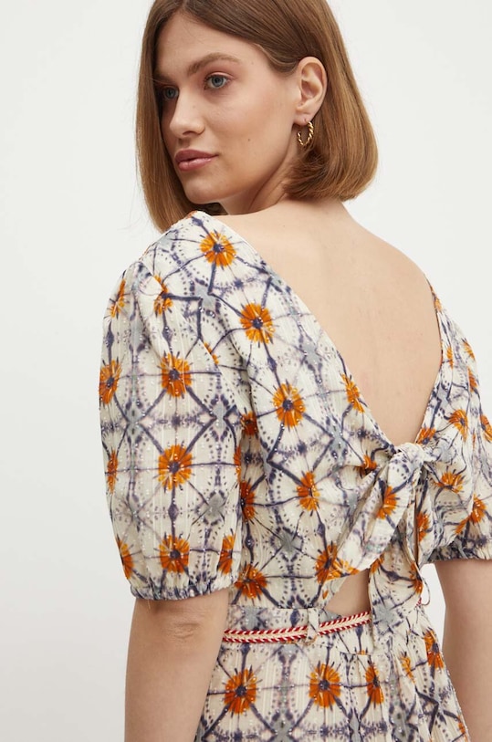 La Petite Française rochie din bumbac multicolor PFRECONFORT