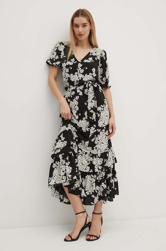 Платье Lauren Ralph Lauren короткий мультиколор 250932621