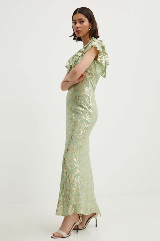 Never Fully Dressed rochie Tilda Dress NFDDR1350 verde SS24