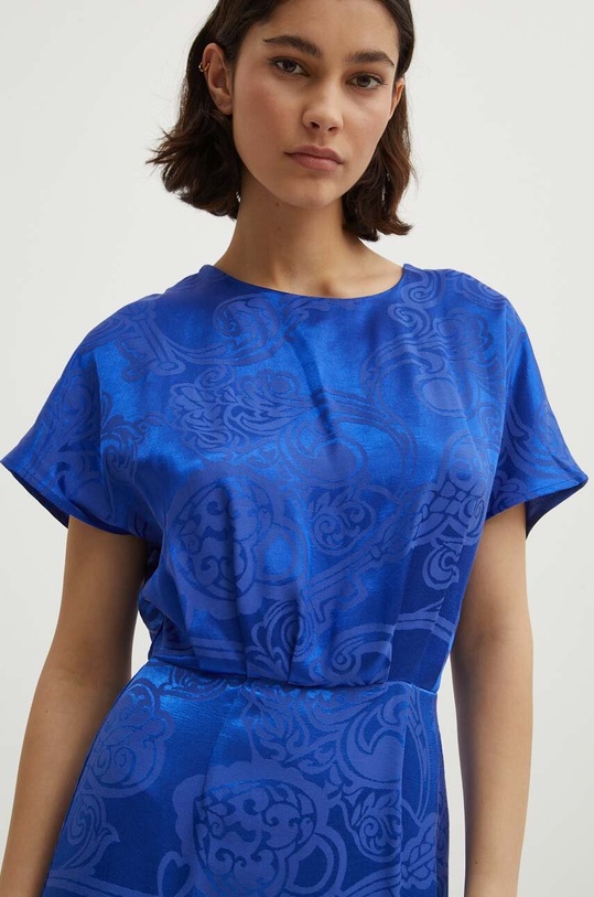 Never Fully Dressed rochie Erin Dress NFDDR1498 albastru SS24
