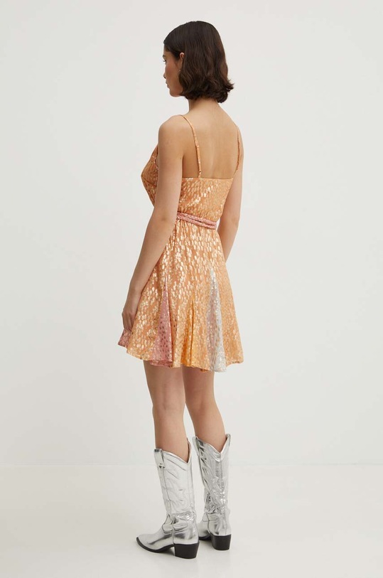 Odzież Never Fully Dressed sukienka Riri Mini Dress NFDDR1001 pomarańczowy