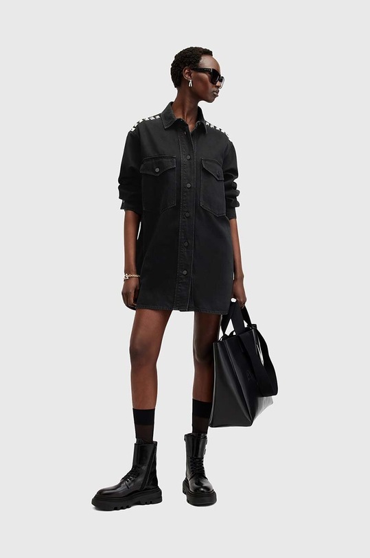 Φόρεμα τζιν AllSaints LILY W224DB