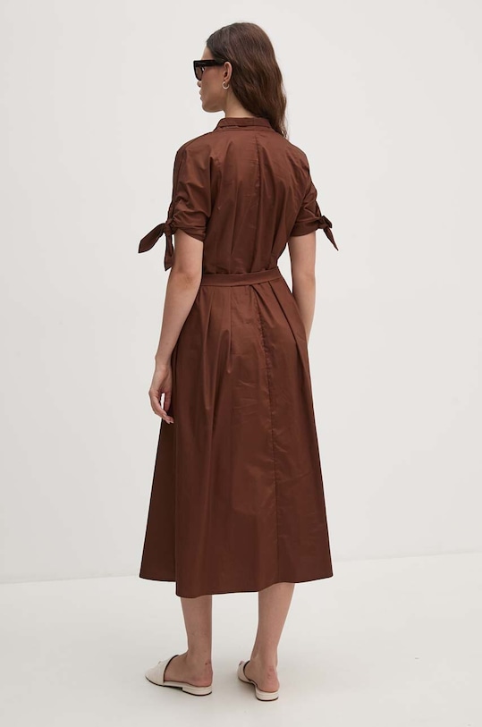 Одяг Бавовняна сукня Sandro Ferrone SFS31XBDSAVONAROLA коричневий