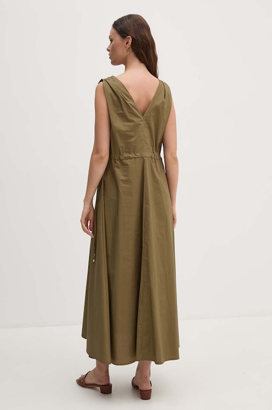 Oblečenie Bavlnené šaty Sandro Ferrone SFS7XBDMADA zelená