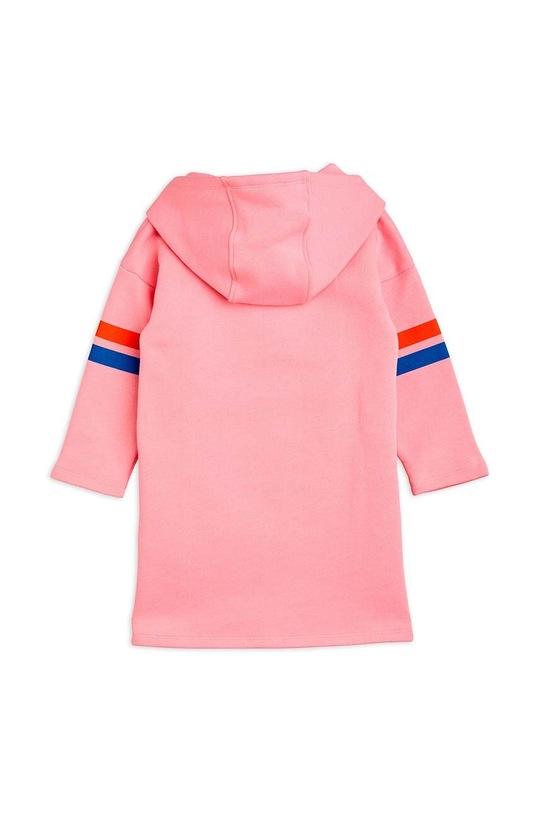 Dziewczynka Mini Rodini sukienka bawełniana dziecięca 2415011928 różowy