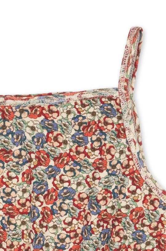 Dievča Dievčenské bavlnené šaty Konges Sløjd KS100191 červená