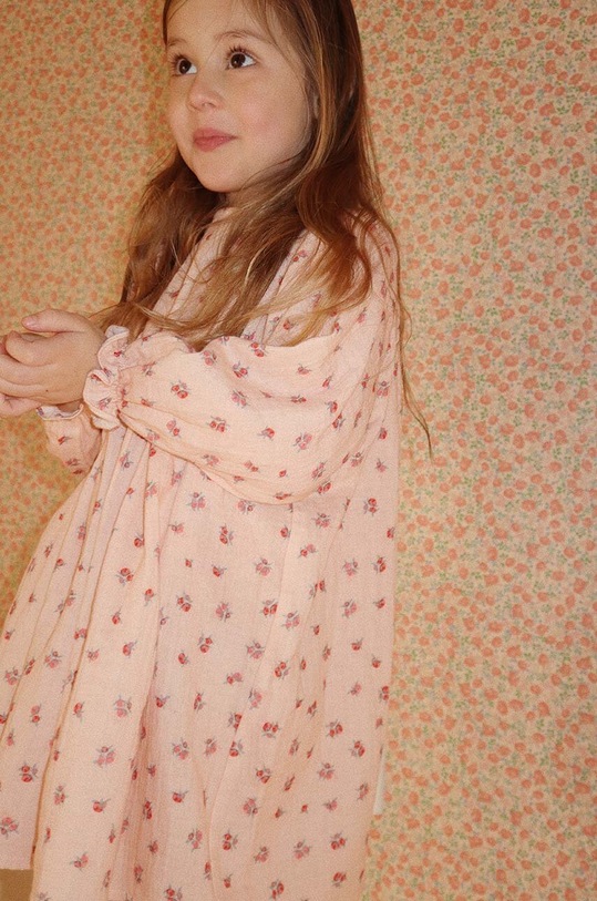 Хлопковое детское платье Konges Sløjd KS100200