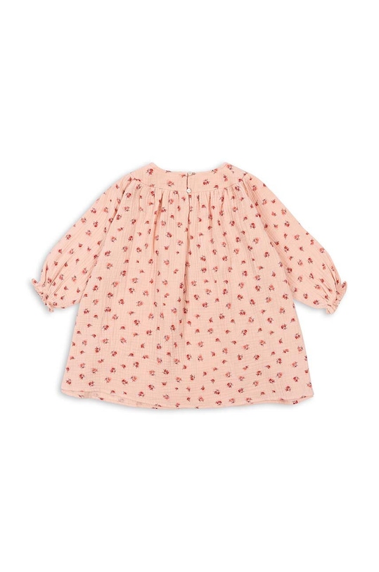 Девочка Хлопковое детское платье Konges Sløjd KS100200 розовый