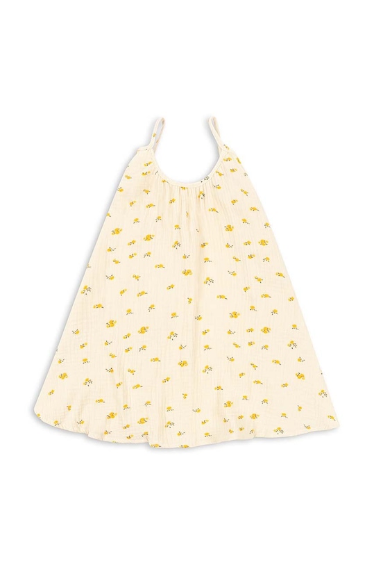 Konges Sløjd gyerek pamutruha vállas bézs KS100206